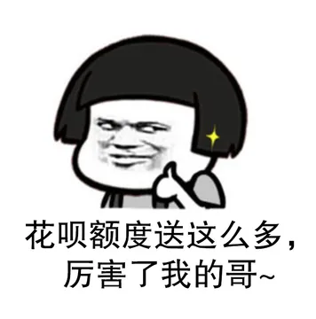 花呗额度送这么多，厉害了我的哥~