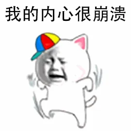 我的内心很崩溃