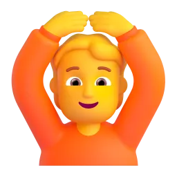 Person gesturing OK