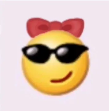蝴蝶结 emoji 小黄脸
