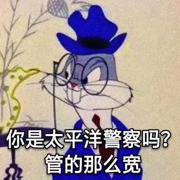 你是太平洋警察吗 管得那么宽