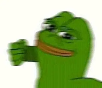 Pepe the frog punching