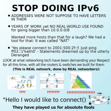 We Don't Talk About IPv5