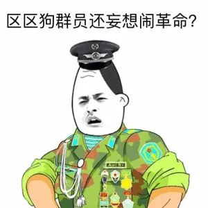 区区狗群员还妄想闹革命?