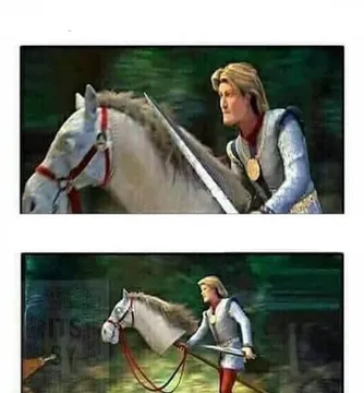 Prince Charming’s horse