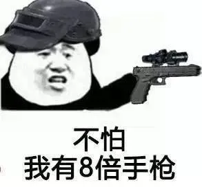 不怕我有8倍手枪（绝地求生吃鸡）