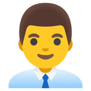 Man office worker