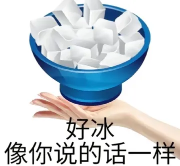 好冰像你说的话一样