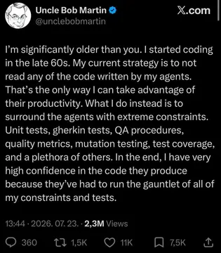 Uncle Bob Becoming Even Worse