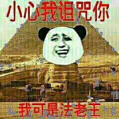 小心我诅咒你.我可是法老王
