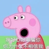 我好心好后骗你为什么不相信我(佩奇小猪)