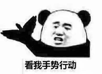 看我手势行动(大鸟)
