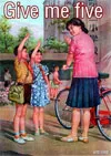 Give me five（给我五毛）