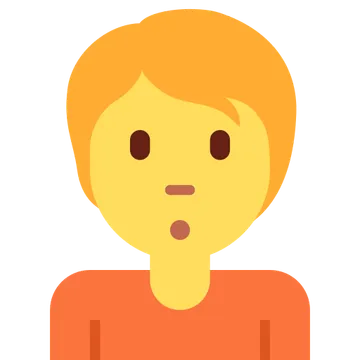 Person pouting