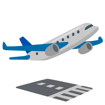 Airplane departure