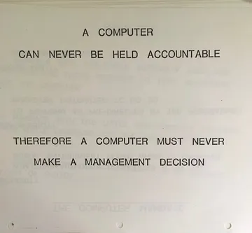 Ancient IBM Wisdom That The Bosses Just Straight Up Promptly Forgot