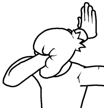 Extreme Facepalm