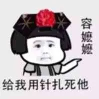 给我用针扎死他