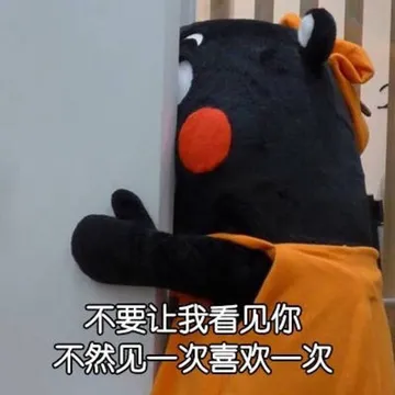 不要让我看见你，不然见一次喜欢一次