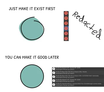 Just Make It Exist First