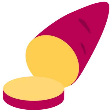 Roasted sweet potato