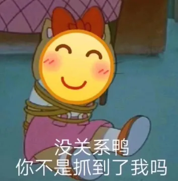 没关系鸭你不是抓到我了吗