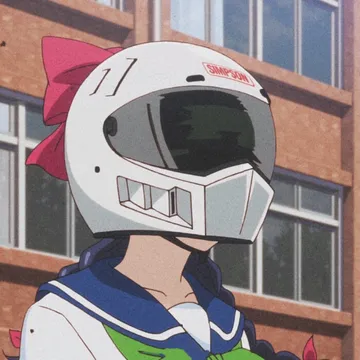 爆音少女头盔少女头像