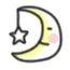 月亮星星