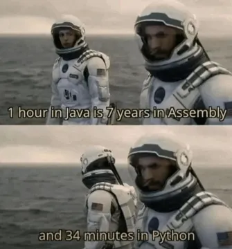Time Dilation In Programming Languages