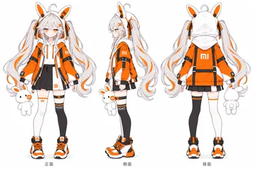 MiMo娘立绘 · 02