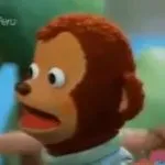 Surprised Monkey GIF Template