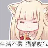 生活不易猫猫叹气