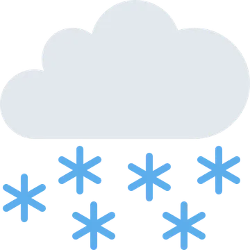 Cloud with snow