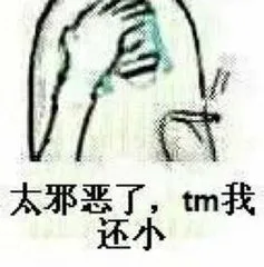 太邪恶了.tm我还小