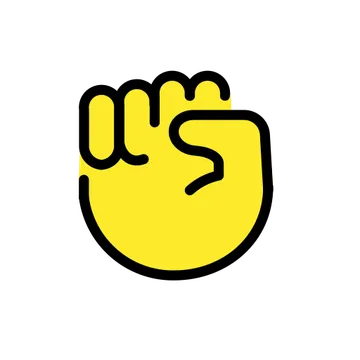 Raised fist