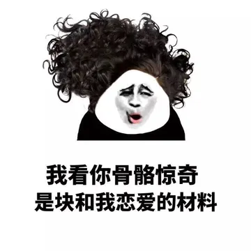 我看你骨骼惊奇 是块和我恋爱的材料