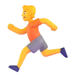 Person running