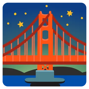 Bridge at night