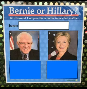 Bernie or Hillary?