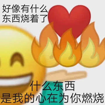 好像有什么东西烧着了什么东西是我的心在为你燃烧