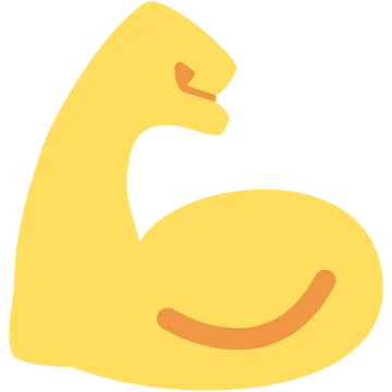 Flexed biceps