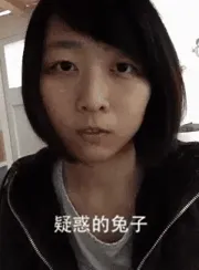 疑惑的兔子