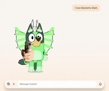 guess Copilot hates Geometry Dash then