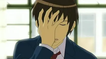 Kyon Facepalm Ver 2