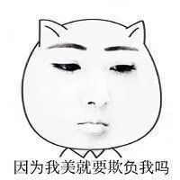 因为我美就要欺负我吗－暴走漫画嘲讽搞笑表情