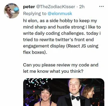 Code review for Elon