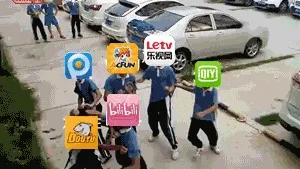 几大视频网站打架表情