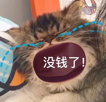 没钱了!