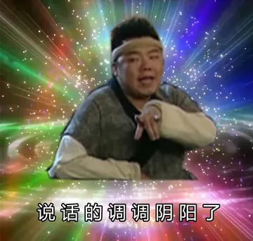 说话的调调阴阳了
