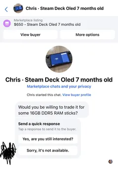 Ram Is Now Currency